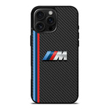 BMW M Carbon Fiber iPhone 16 Pro Max Case DC0212