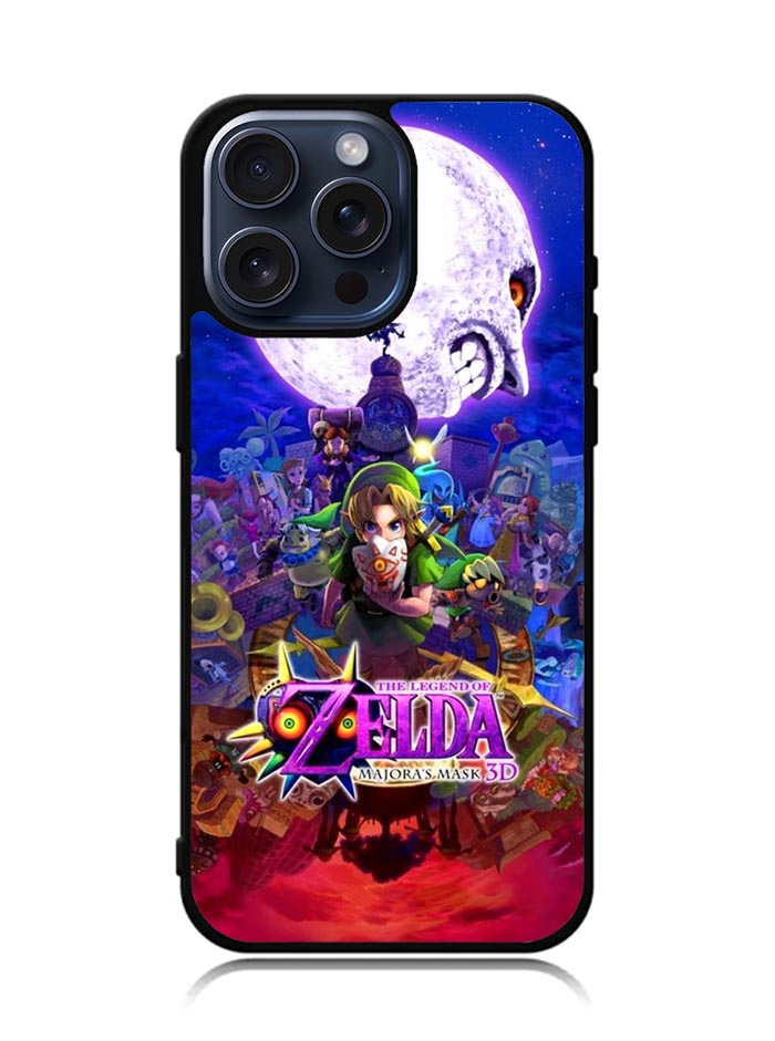 Zelda Majoras Mask W iPhone 15 Pro Max Case