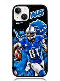 Detroit Lions iPhone 14 Case BLN2882