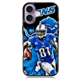 Detroit Lions iPhone 16 Case DC0503