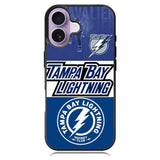 Tampa Bay Lightning iPhone 16 Case DC1822