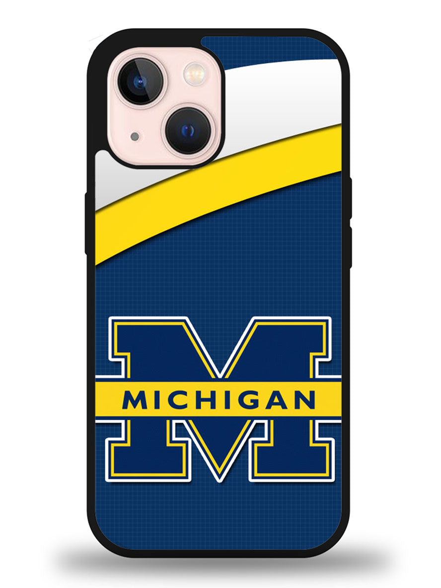 Michigan Wolverines iPhone 13 Case BLN3311