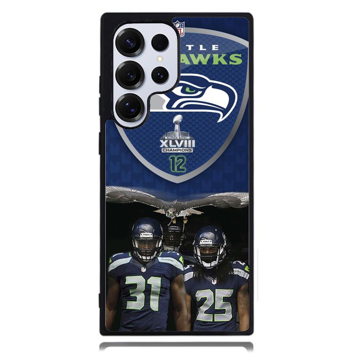 Seattle Seahawks Samsung Galaxy S24 Ultra Case DC1651