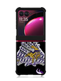 minnesota vikings 1st Motorola Moto Razr Plus 2023 , Moto Razr+ 2023 Case