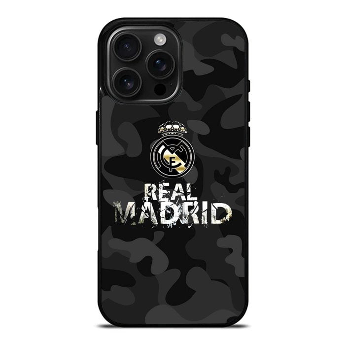 Army Real Madrid Case iPhone 16 Pro Max Case DC0092