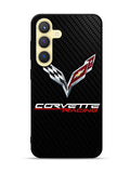 Corvette Logo Carbon 1st Samsung Galaxy S25 Plus 5G , Samsung Galaxy S25+ 5G Case