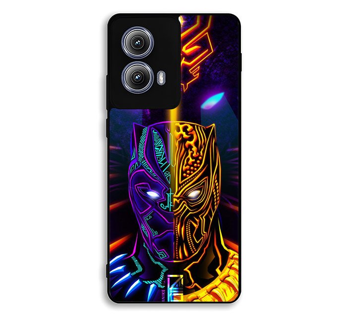 Black Panther 3rd Motorola Moto Edge 2024 Case DC4137