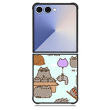 Pusheen Cat Samsung Galaxy Z Flip 7 Case DC1525