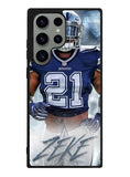 Ezekiel Elliott Dallas Cowboys Samsung Galaxy S23 Ultra 5G Case
