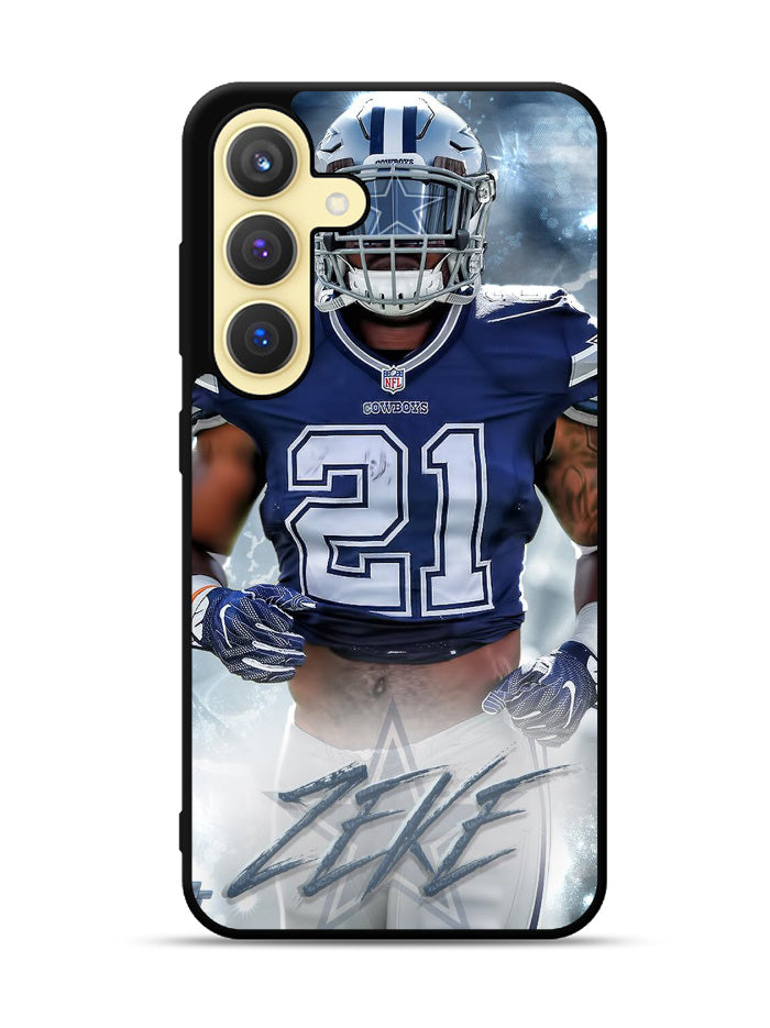 Ezekiel Elliott Dallas Cowboys Samsung Galaxy S25 Plus 5G , Samsung Galaxy S25+ 5G Case