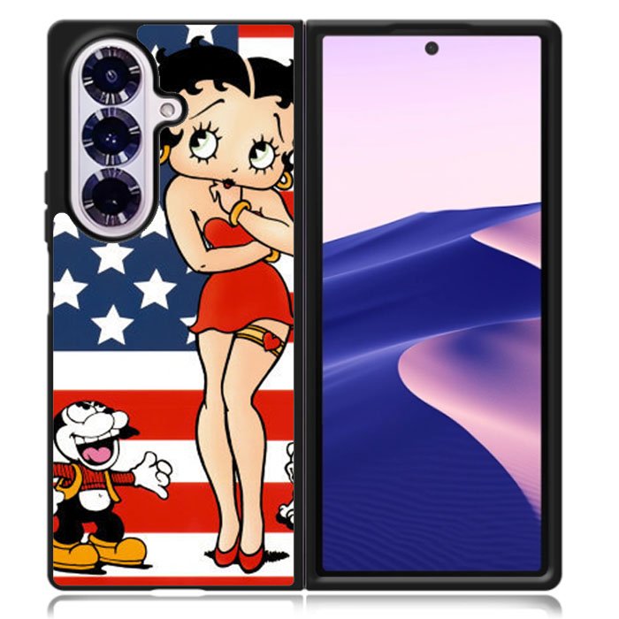 Betty Boop Samsung Galaxy Z Fold 7 Case DC0168