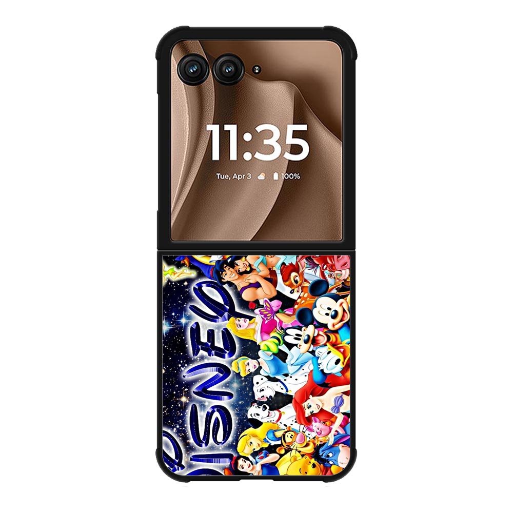 Disney All Characters 2nd Motorola Moto RAZR Plus 2025 Case