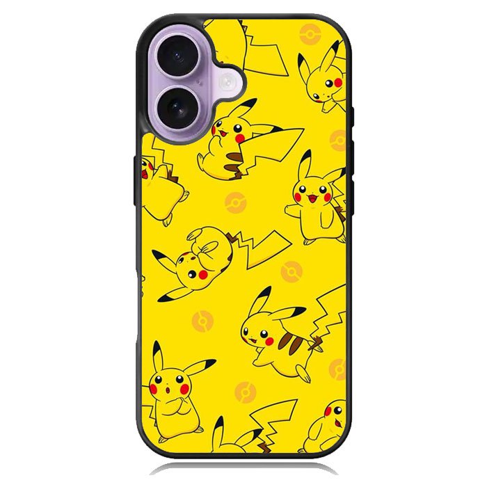 Pokemon Pikachu iPhone 16 Case DC1488