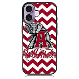 Alabama Crimson Tide iPhone 16 Case DC0045