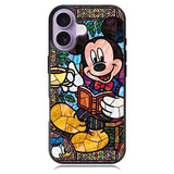 Stained Glass Disney iPhone 16 Plus Case DC1732