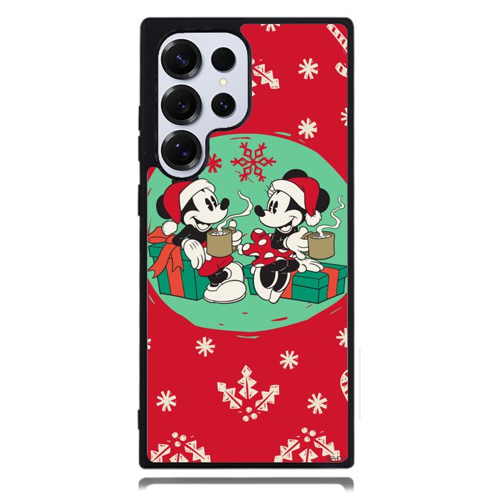 Mickey And Minnie Christmas Samsung Galaxy S25 Ultra Case DC1160