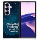 Everything Happens For A Reason Samsung Galaxy Z Fold 7 Case DC0610