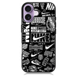 Brand Sticker iPhone 16 Case DC0240