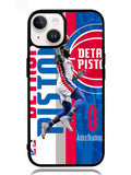 Detroid pistons iPhone 14 Case BLN2884