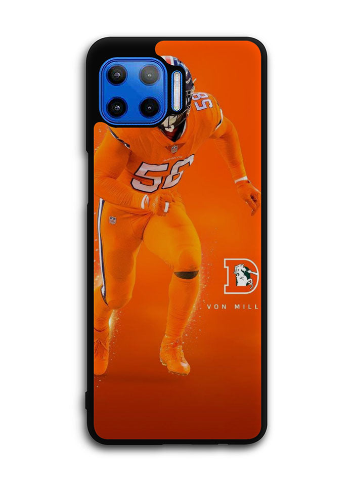 Von Miller Denver Broncos Motorola Moto One 5G Case , Moto One 5G UW Case , Moto G 5G Plus Case
