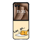 gudetama 3rd Motorola Moto RAZR Plus 2025 Case