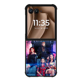 black pink Motorola Moto RAZR Plus 2025 Case