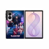 Black Pink WSamsung Galaxy Z Fold 8 Case DC0195