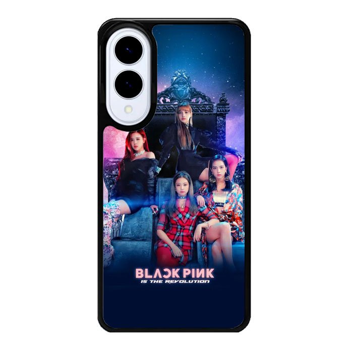 Black Pink WSamsung Galaxy S25 Edge DC0195