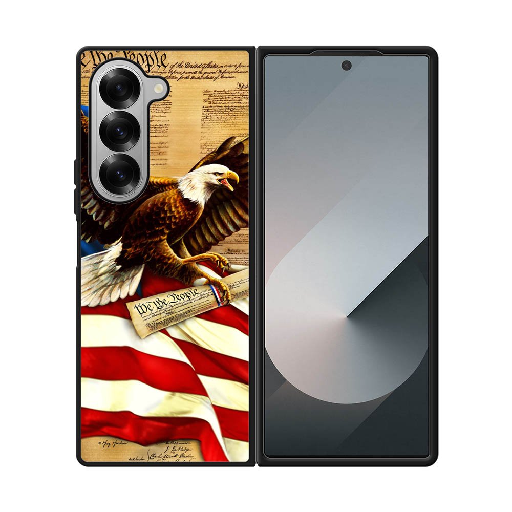 American Flag Eagle 2nd Samsung Galaxy Z Fold 7 5G Case