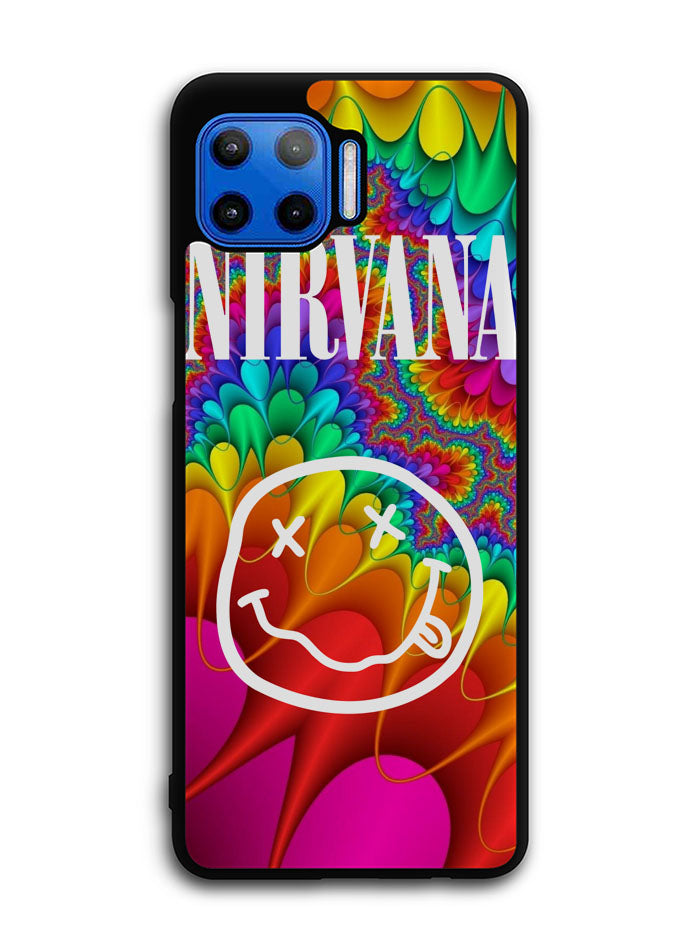 Nirvana Logo Motorola Moto One 5G Case , Moto One 5G UW Case , Moto G 5G Plus Case