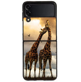 giraffes photography Samsung Galaxy Z Flip 4 5G 2022 Case