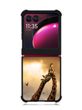 giraffes photography Motorola Moto Razr Plus 2023 , Moto Razr+ 2023 Case