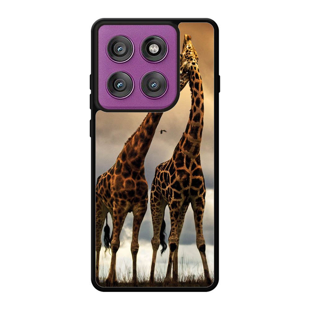 giraffes photography Motorola Moto Edge 60 Pro Case