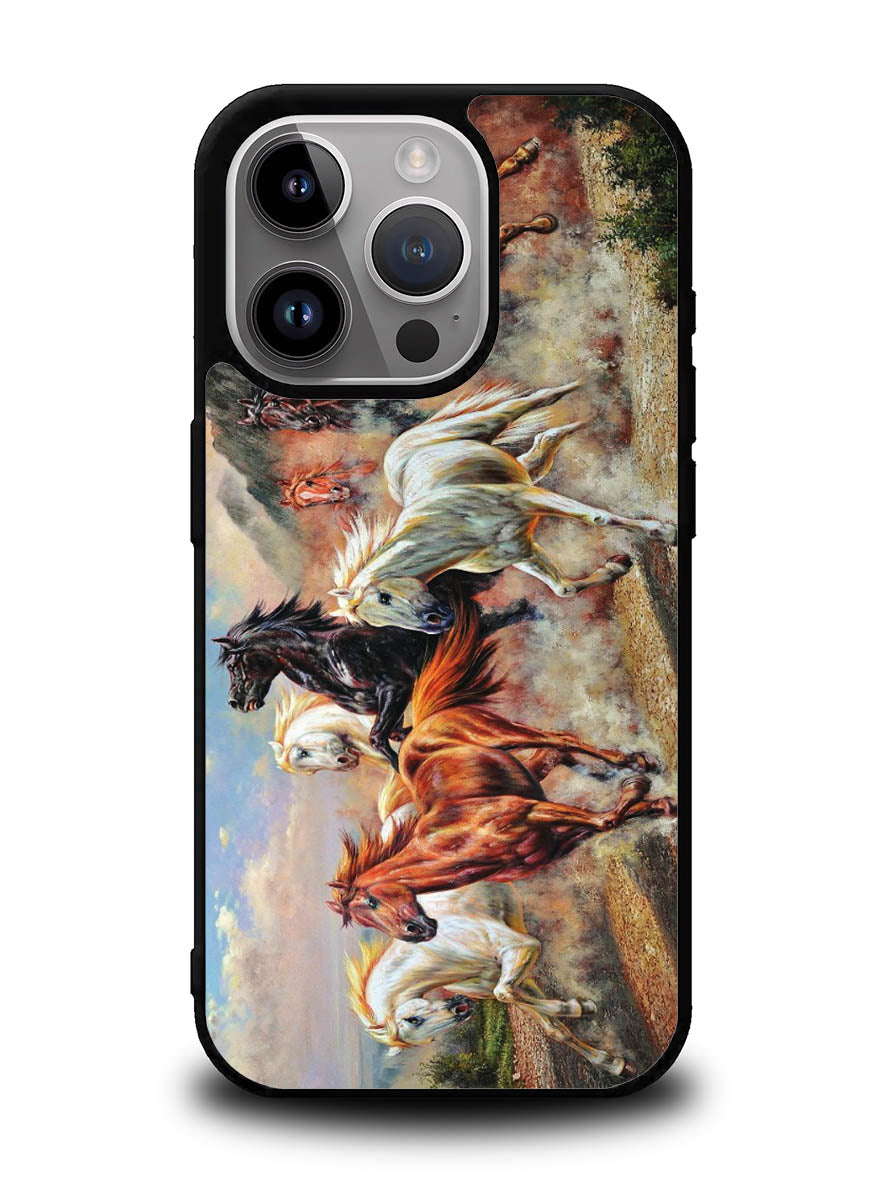 Horses Running 1st iPhone 16 Pro Max Case