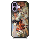 Horses Running iPhone 16 Case DC0855