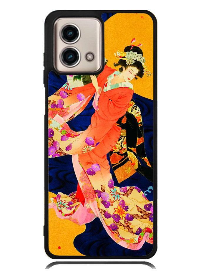 Japanese Geisha Asian Motorola Moto G Stylus 5G 2023 Case