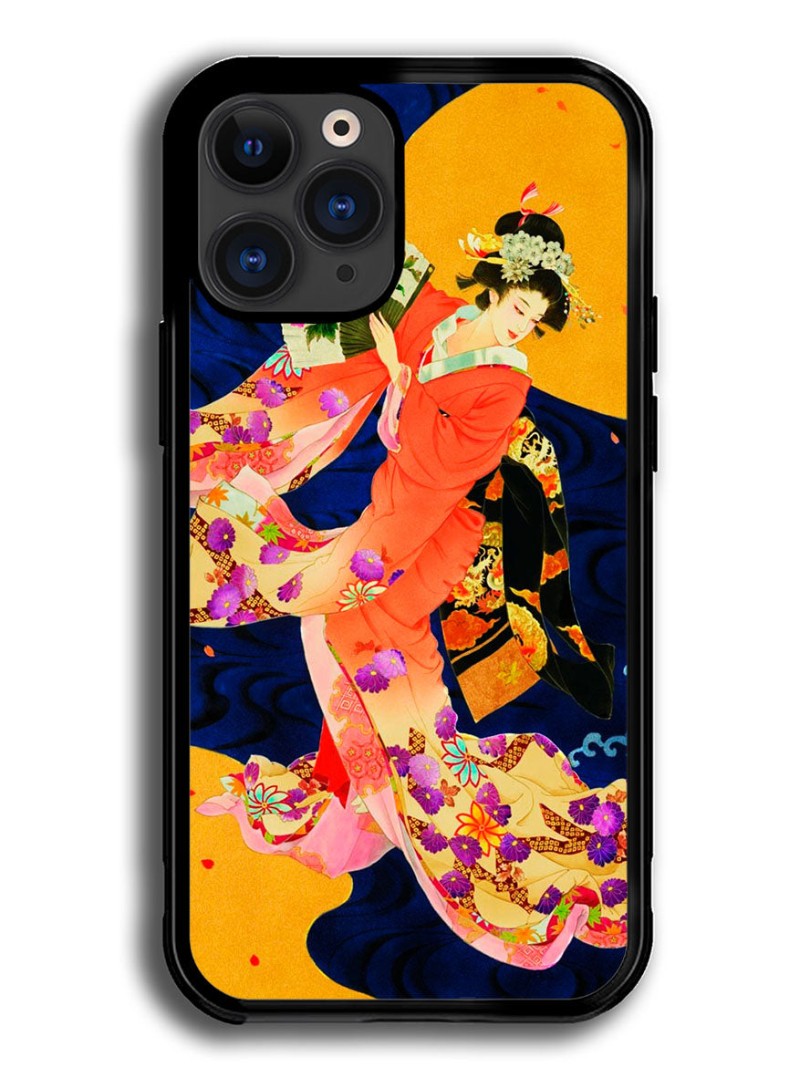 Japanese Geisha Asian Google iPhone 13 Pro Case BLN1752