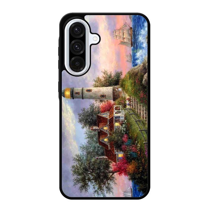Lighthouse On Hill Art Samsung Galaxy A36 Case DC1024