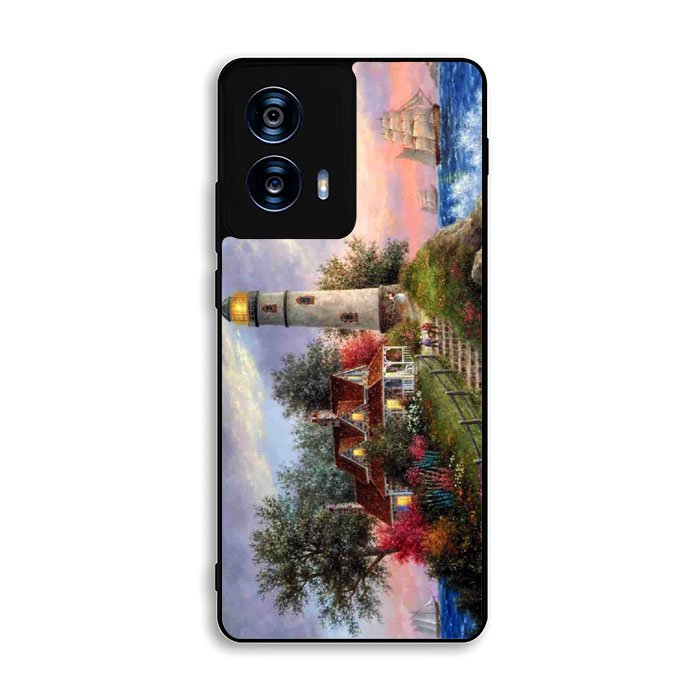 Lighthouse On Hill art Motorola Moto G Power 5G 2024 Case DC2491