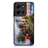 Lighthouse On Hill Art Motorola Moto G Power 5G 2025 DC1024