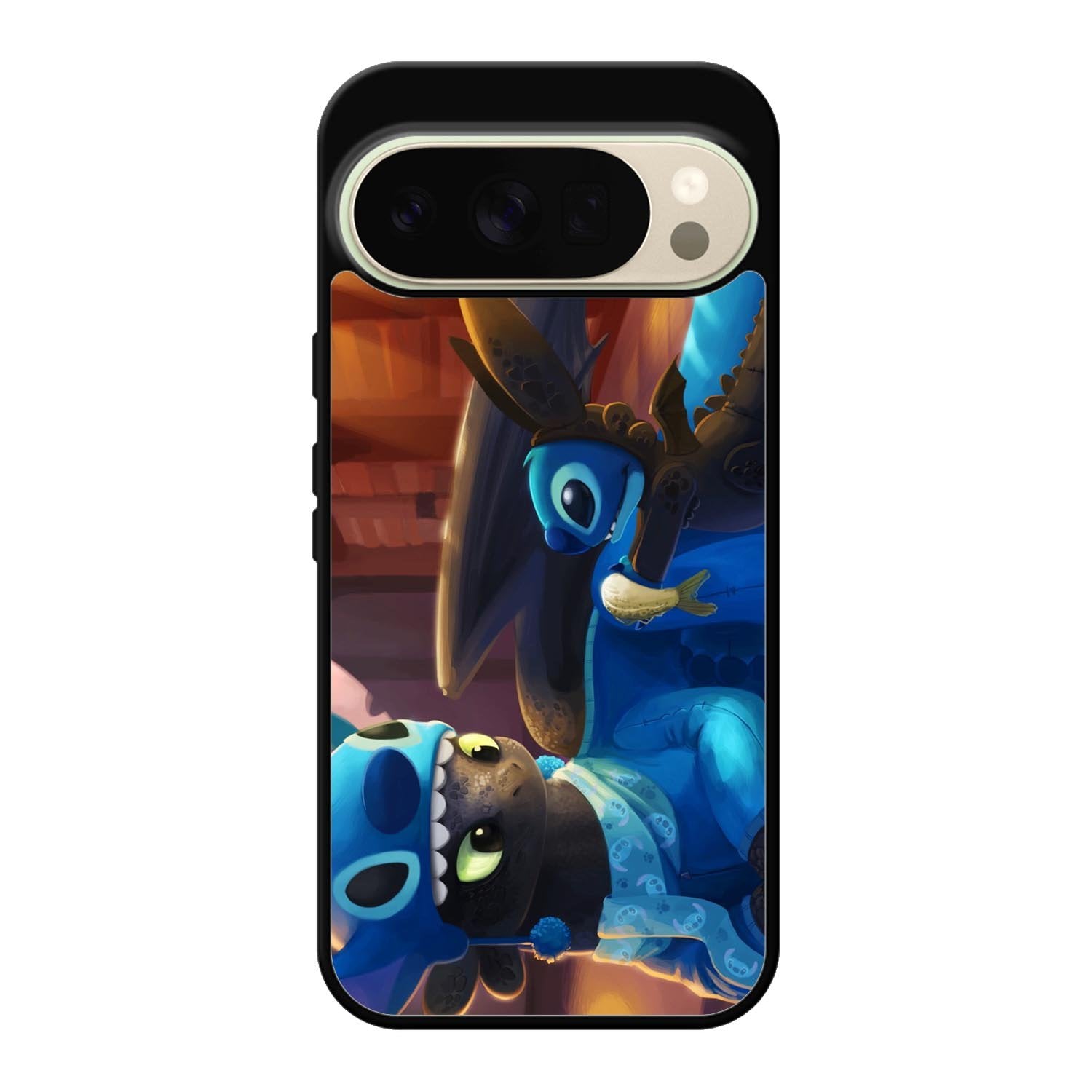 stitch and toothless Google Pixel 10 Pro Case