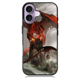 Red Dragon Wallpaper iPhone 16 Case DC1568
