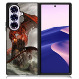 Red Dragon Wallpaper Samsung Galaxy Z Fold 7 Case DC1568