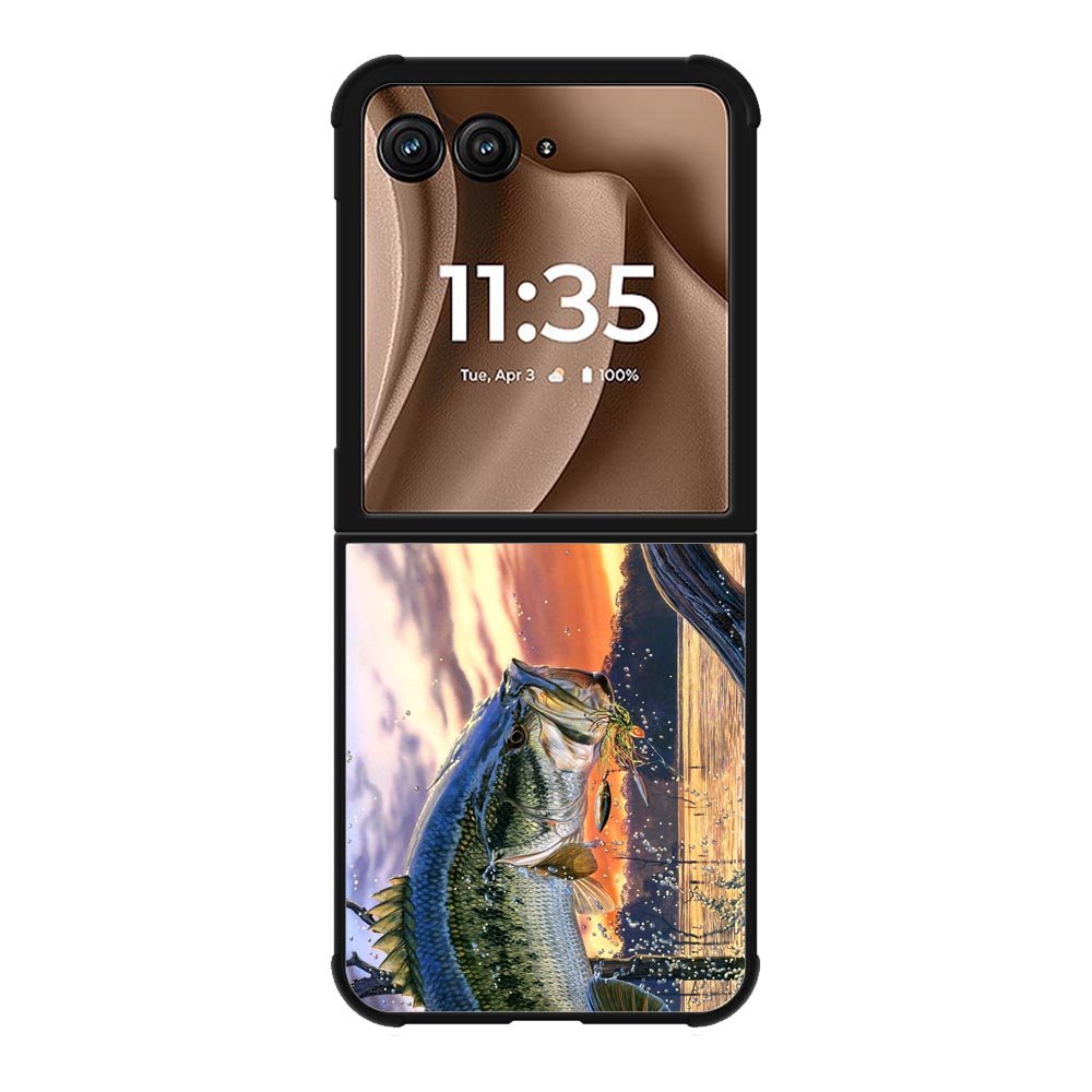 Bass Fishing 4th Motorola Moto RAZR Plus 2025 Case