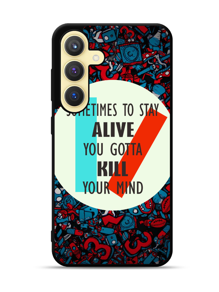 Twenty One Pilots Quote Samsung Galaxy S24 Plus 5G , Samsung Galaxy S24+ 5G Case