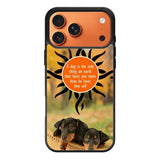 Dachshund Dog iPhone 18 Pro Case