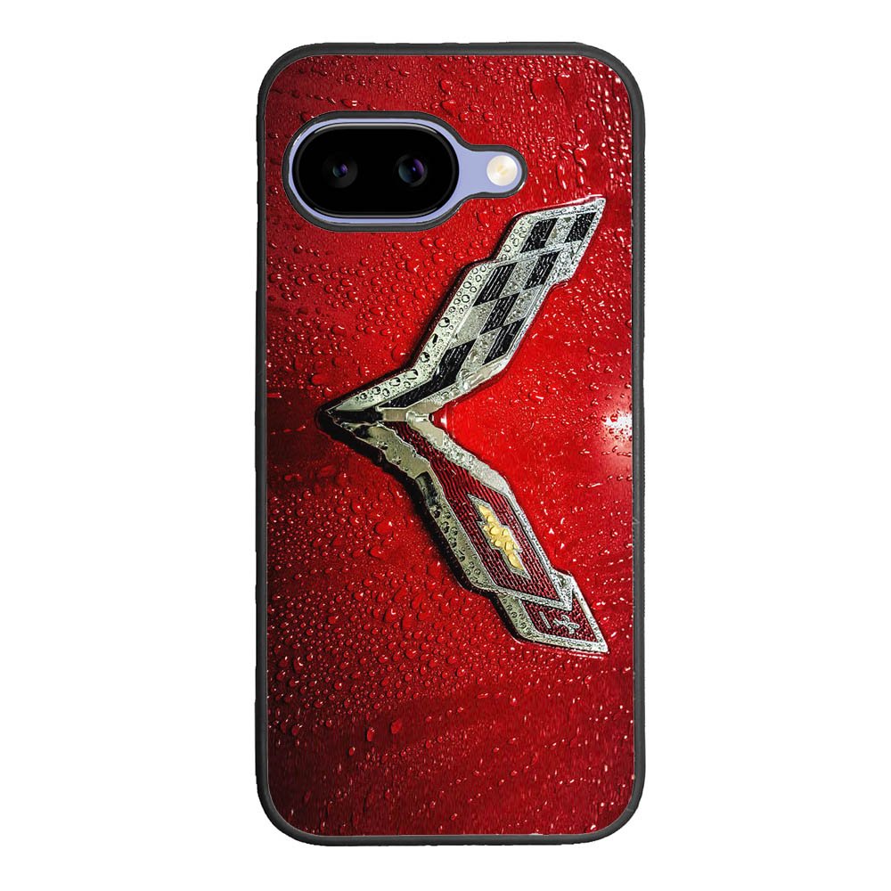 Corvette Logo Condenses Google Pixel 10A Case
