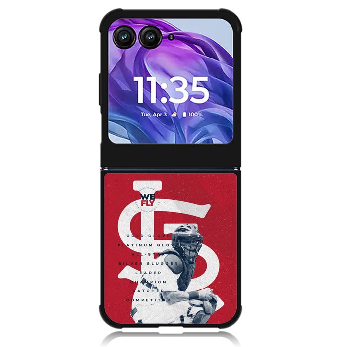 Louis Cardinal Motorola Moto Razr Plus 2024 , Moto Razr+ 2024 Case