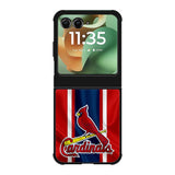 Flag St Louis Cardinals Motorola Moto RAZR 2025 Case