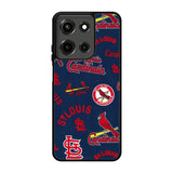 St Louis Cardinals Pattern Motorola Moto G 5G 2025 Case DC7963